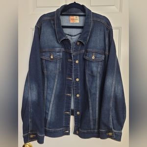 Ruff Hewn Denim Jacket - Size 3X